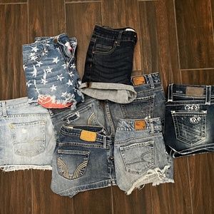 Jean shorts